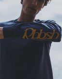 Core Sleeve Long Sleeve Tee - Ocean Blue